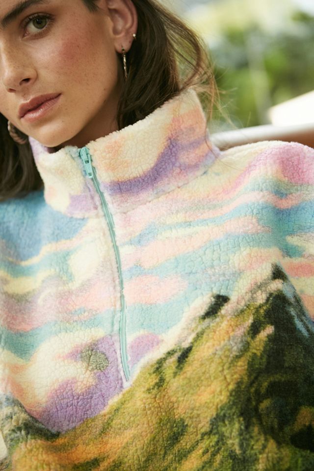 UO Landscape Mountain Fleece Mock Neck Giacca #2