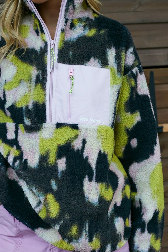 iets frans… Digital Print Borg Fleece  #2