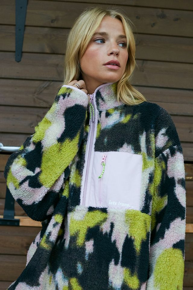 iets frans… Digital Print Borg Fleece  #3
