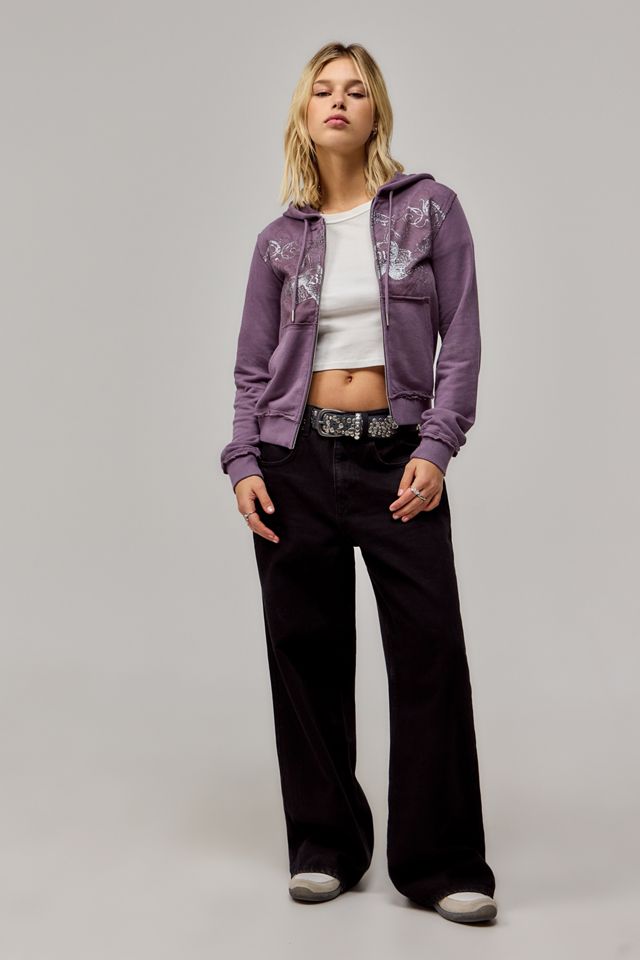 Sweat à capuche zippé Avril Silence + Noise #1