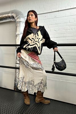 UO Star Zip-Hoodie mit Reißverschluss