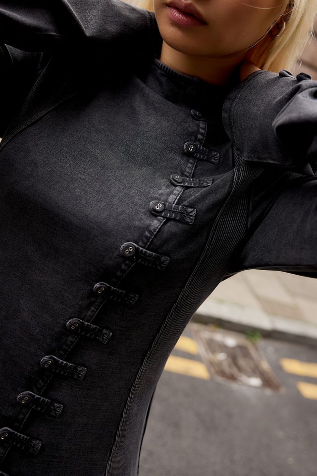UO Utility Asymmetrische Jersey-Jacke #1