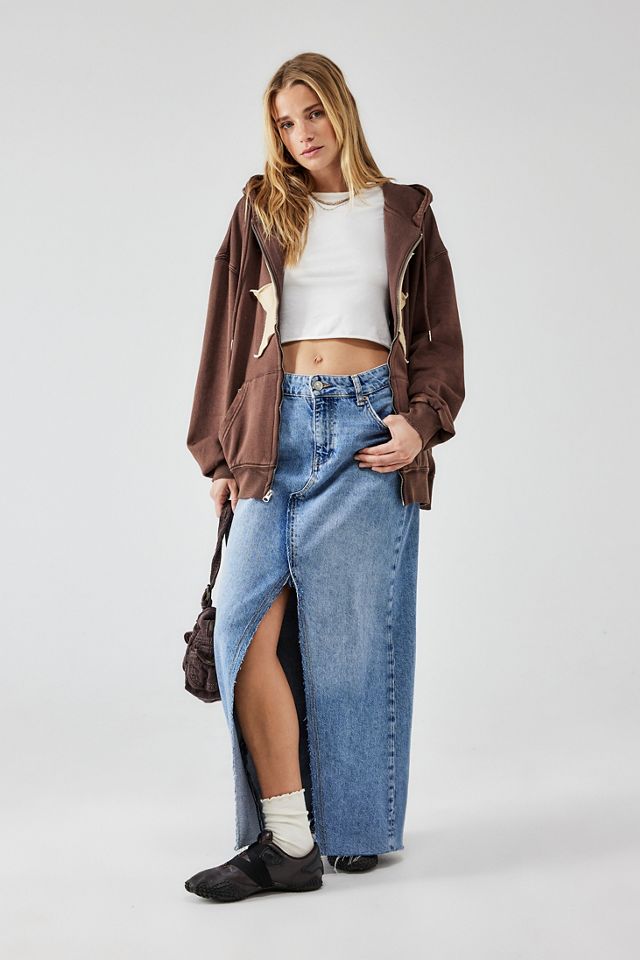 UO Star Chocolate Dusty Hoodie  #1