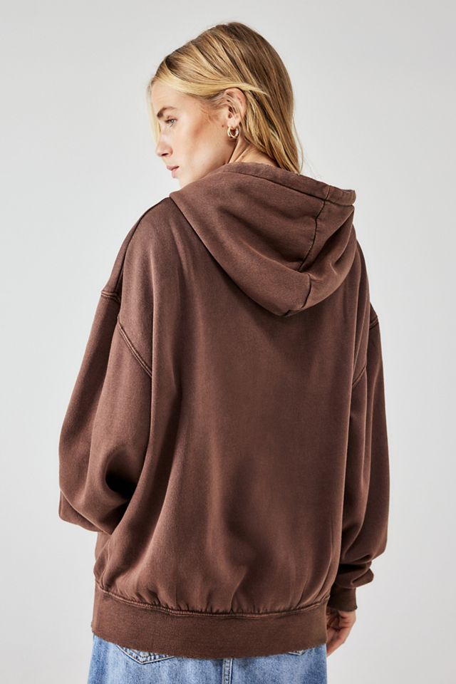UO Star Chocolate Dusty Hoodie  #3