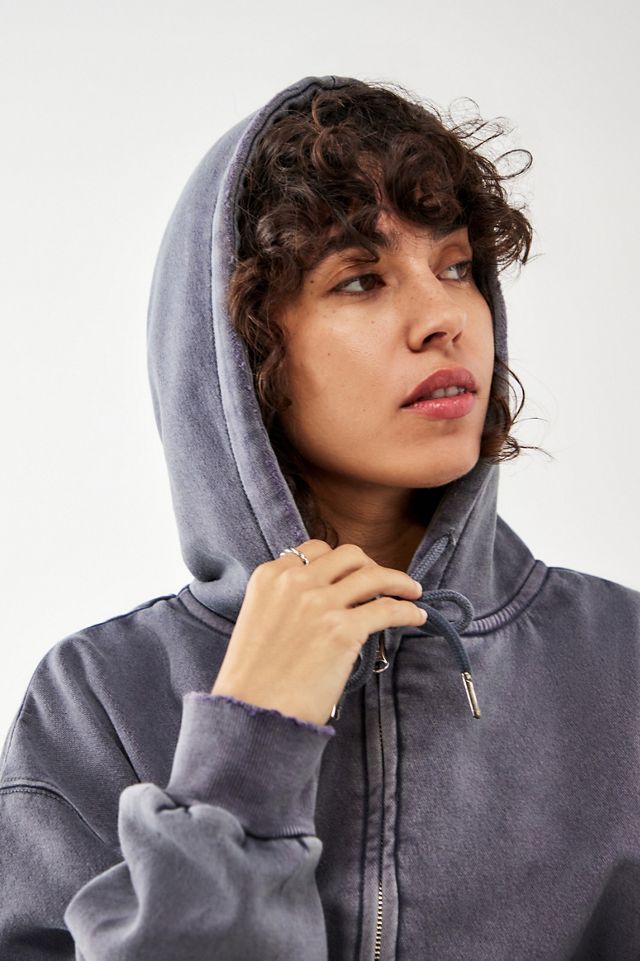BDG Washed Black Dusty Hoodie #3