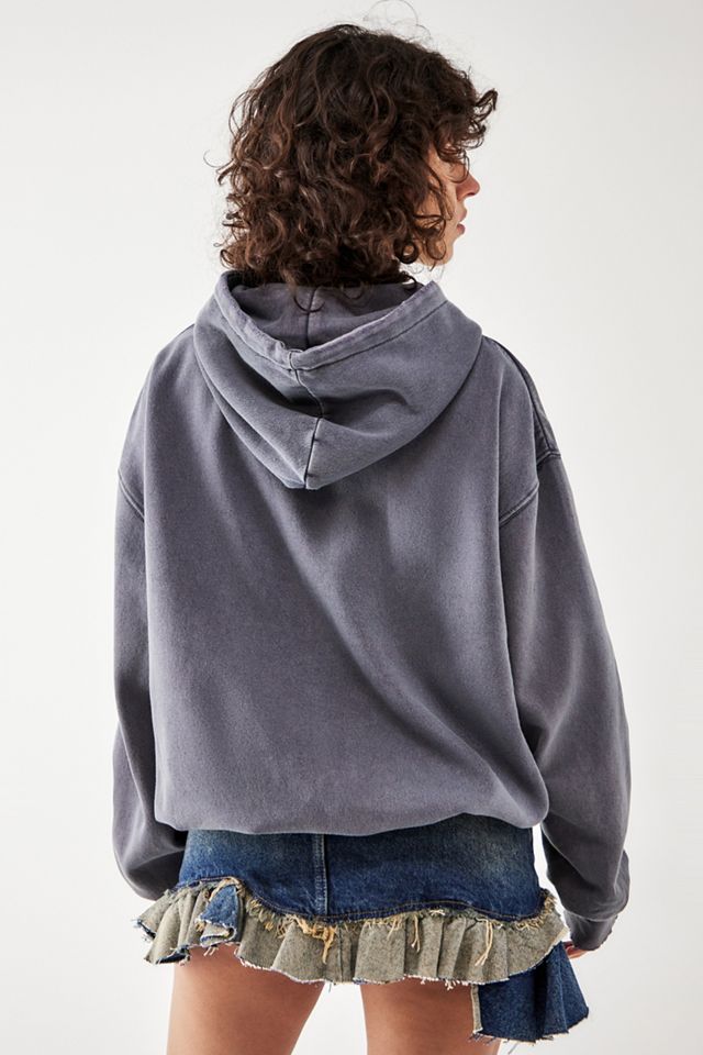 BDG Washed Black Dusty Hoodie #4
