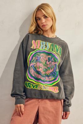 UO Grey Nirvana Nevermind Sweatshirt | Urban Outfitters UK