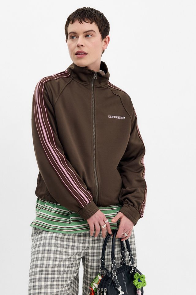 iets frans... Gestreiftes Oberteil mit Reißverschluss #4