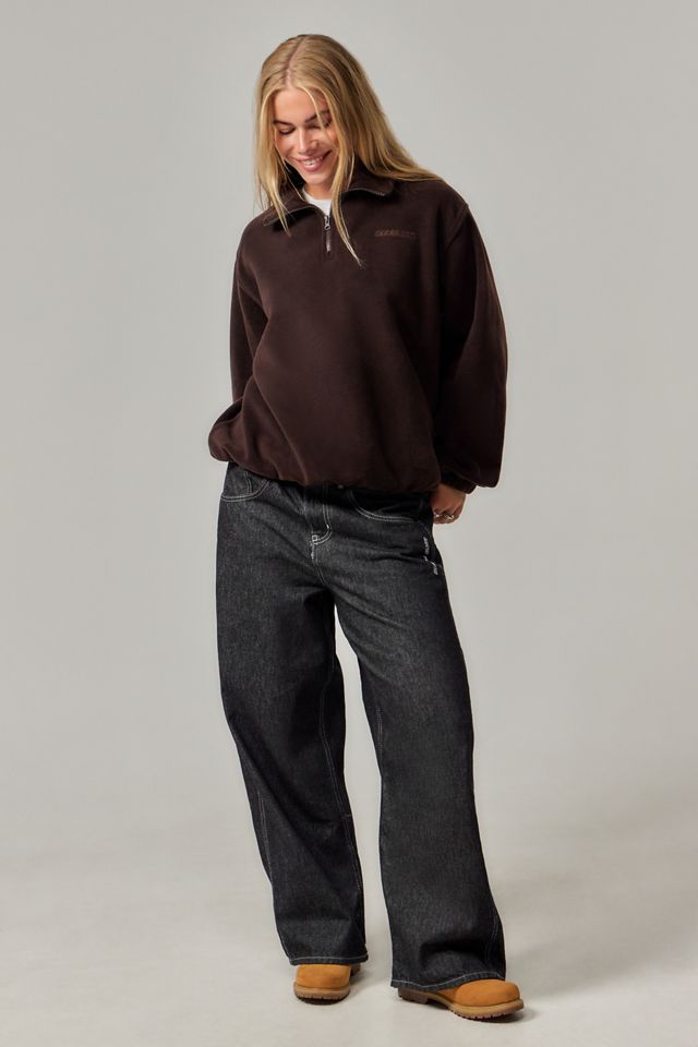 iets frans... Plain Quarter-Zip Fleece #1