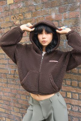 iets frans... Chocolate Teddy Zip Hoodie