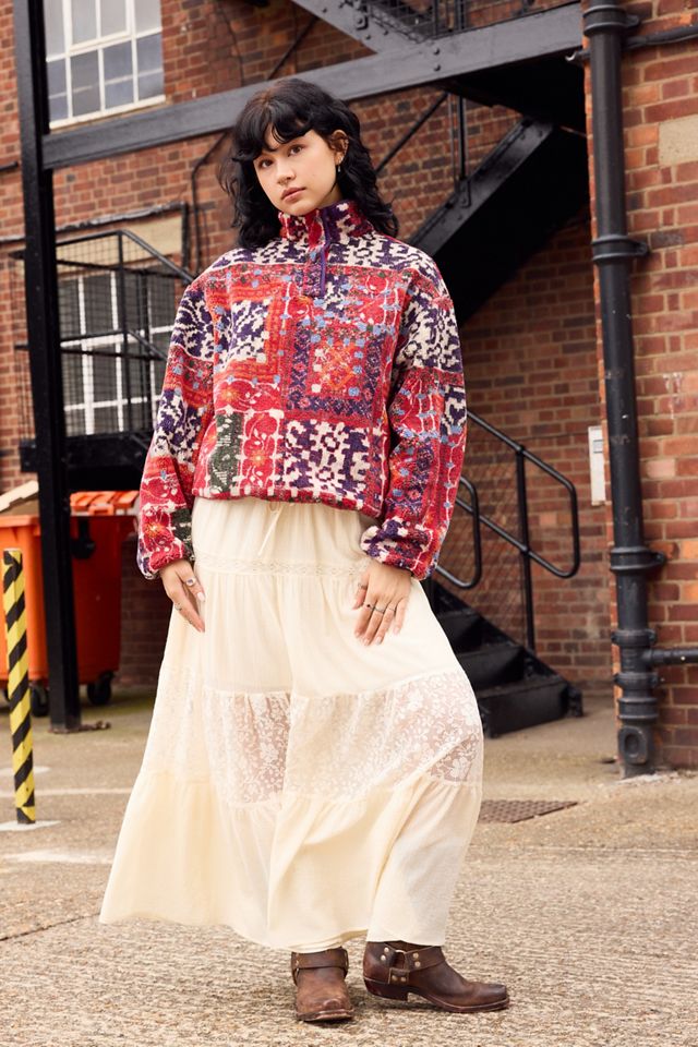 BDG Red Tapestry Fleece #2