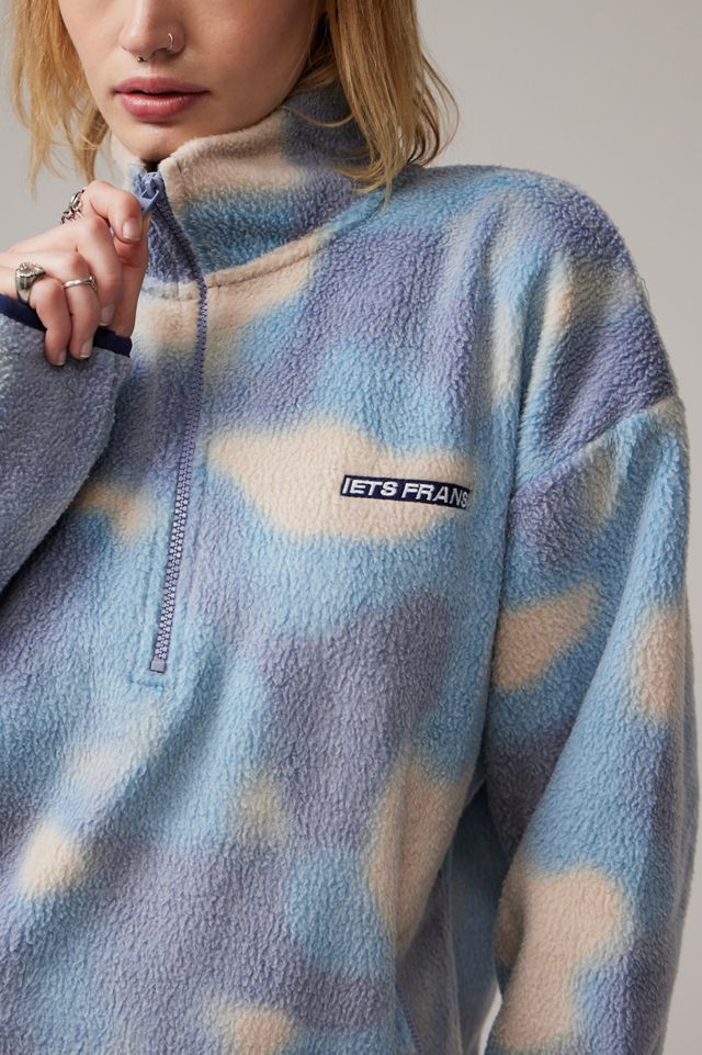 iets frans... Watercolour Half-Zip Fleece  #1