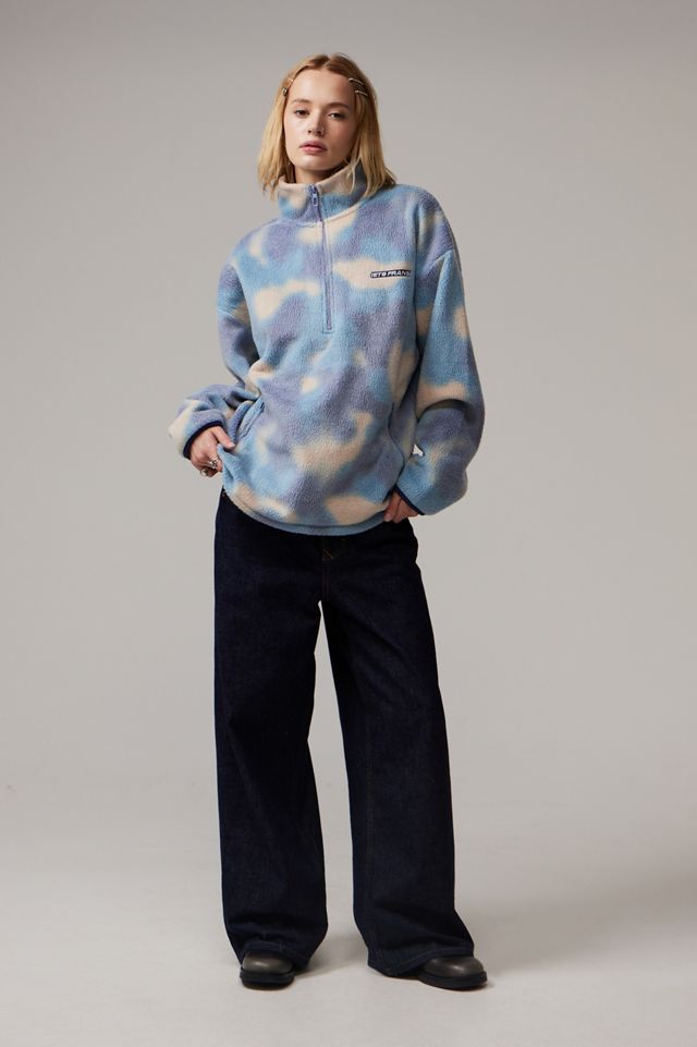 iets frans... Watercolour Half-Zip Fleece  #2