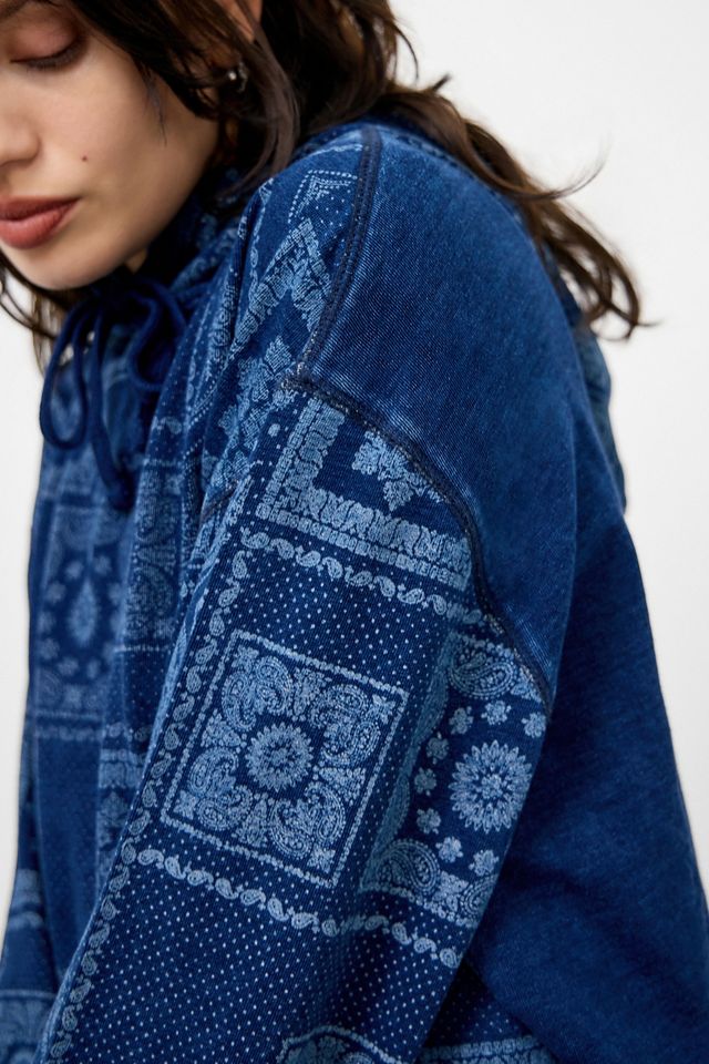 BDG Paisley Slouch Hoodie #3