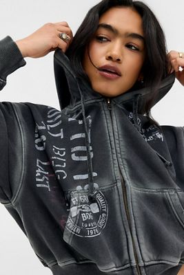 Sweat à capuche Black Stamp BDG