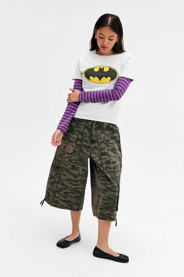 UO Batman Logo Relaxed Grafik-T-Shirt #1