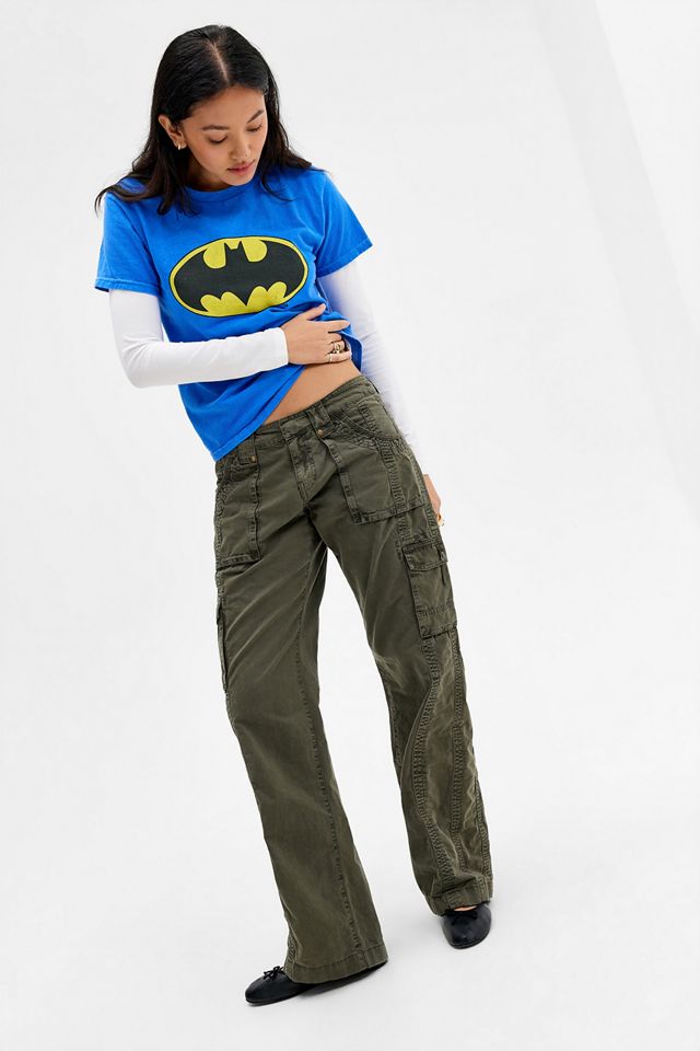 UO Batman Logo Relaxed Graphic Tee #1