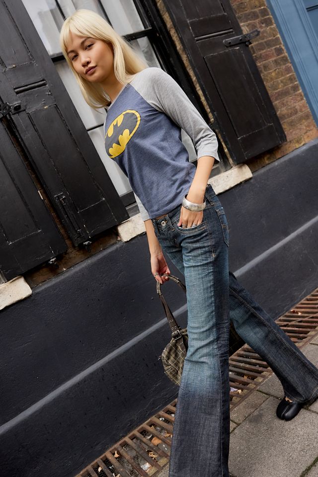 T-shirt raglan Batman à manches 3/4 UO #3