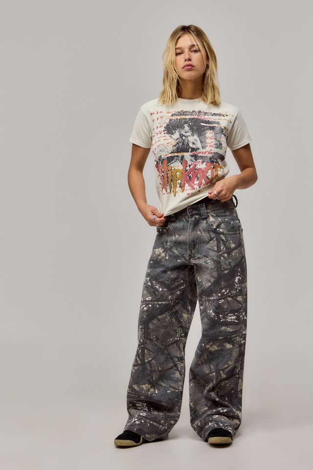 T-shirt ample Slipknot UO #4
