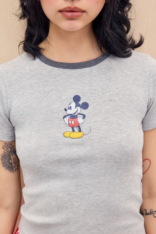 UO Mickey Mouse Ringerrücken Baby T-Shirt #1