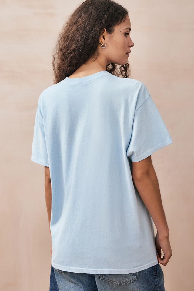 UO Light Blue Queens Of The Stone Age Dad T-Shirt #4