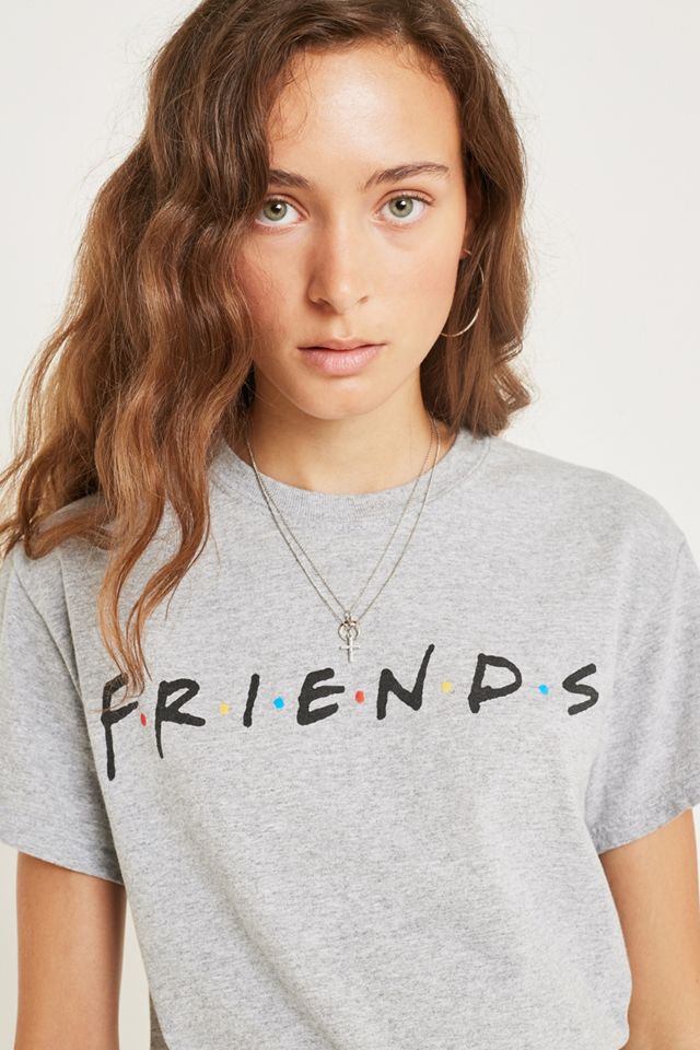 T-shirt gris avec logo Friends #2