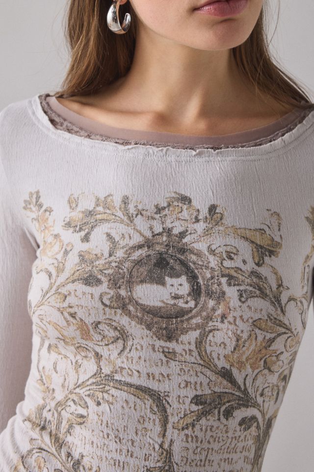 Kimchi Blue Doppel-Ärger Twoffer T-Shirt #1