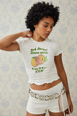 Fruit Of The Loom Maglietta Donna Iconic 150 - Giallo Girasole Con Logo Vintage Sul Petto - 2