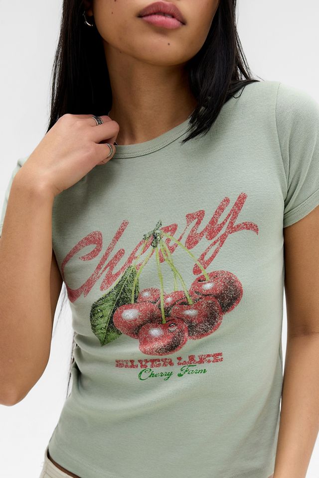 T-Shirt Baby UO Cherry Silver Lake #1