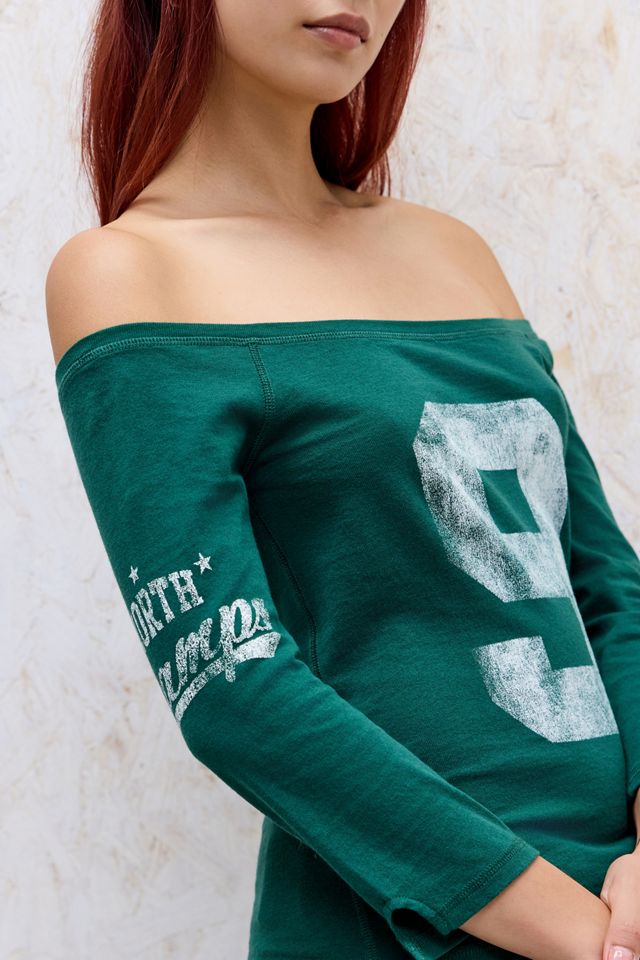 BDG Harlie 9 Off-Shoulder T-Shirt #2
