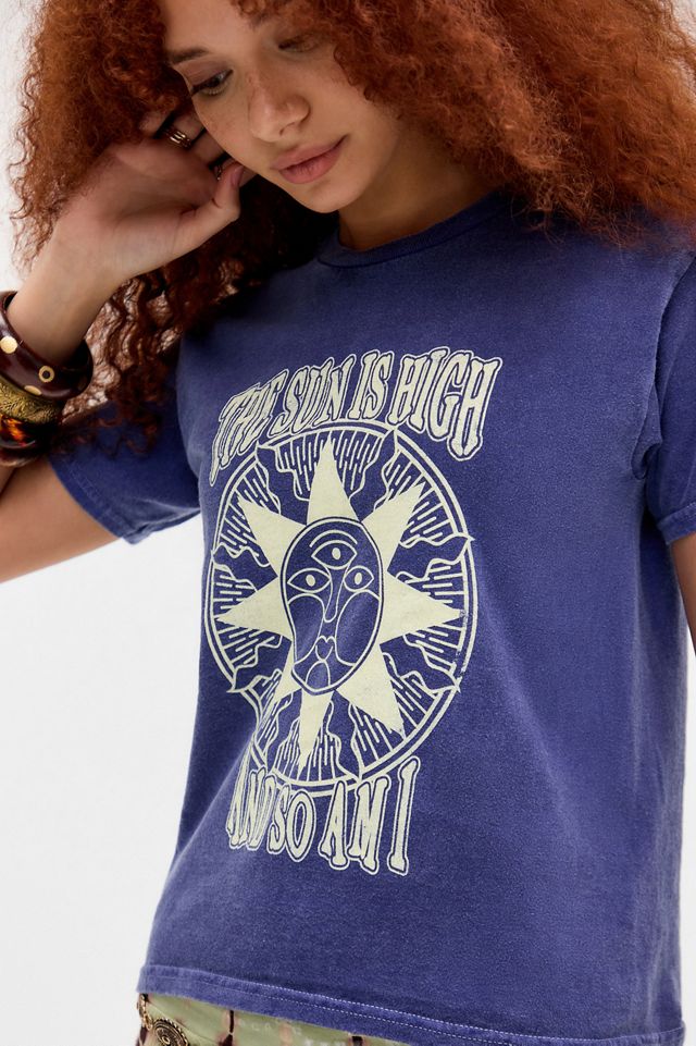 UO The Sun Is High Relaxed T-Shirt #1