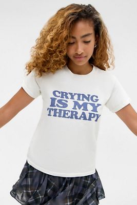 UO Crying Therapy Relaxed T-Shirt