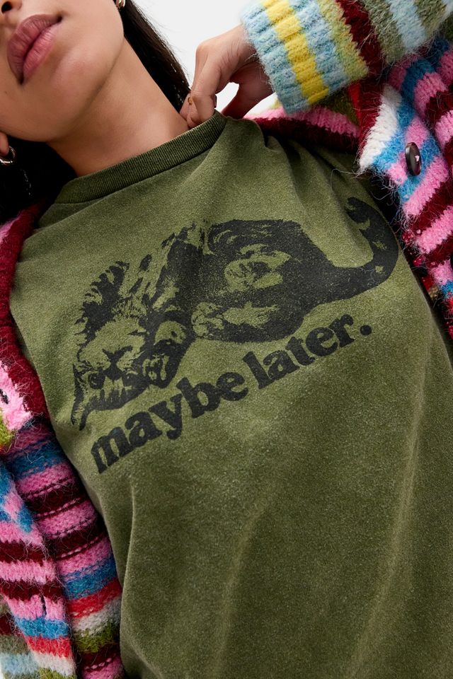 UO Vielleicht Später Entspanntes T-Shirt #2