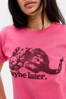 Camiseta Relajada UO Maybe Later