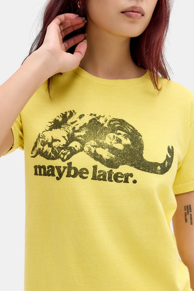 UO Vielleicht Später Entspanntes T-Shirt #2