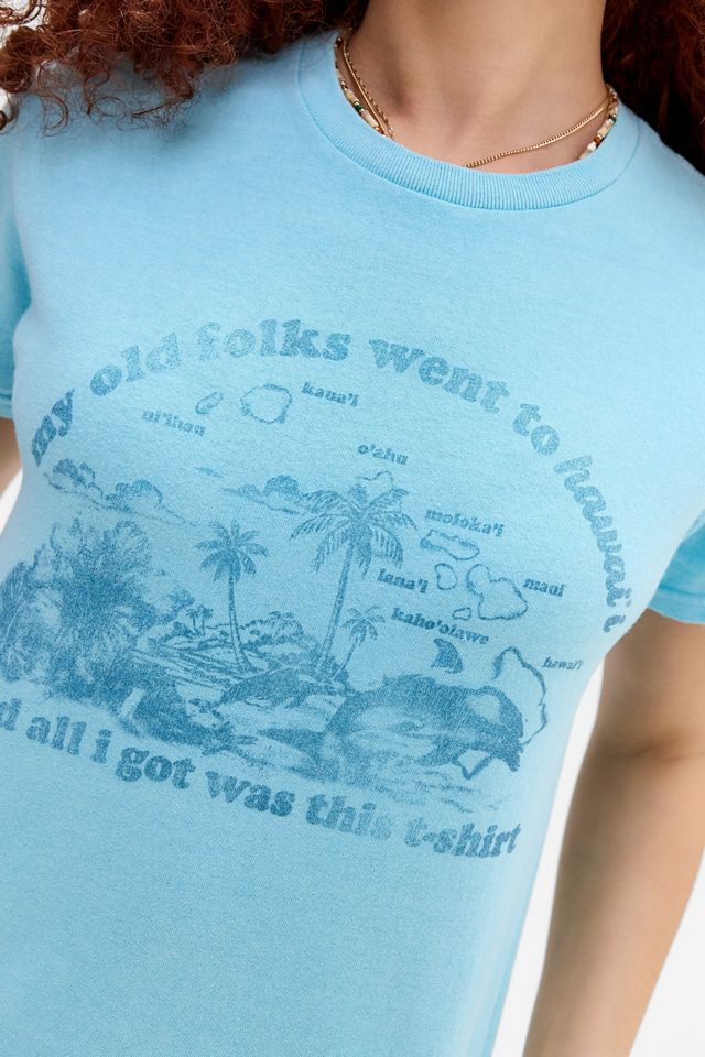 T-Shirt Rilassata UO Hawaii Folks #2