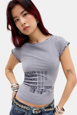 BDG Camiseta Baby Grunge Sin Costuras