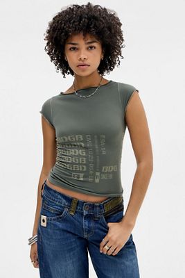BDG Nahtloses Grunge Baby-T-Shirt
