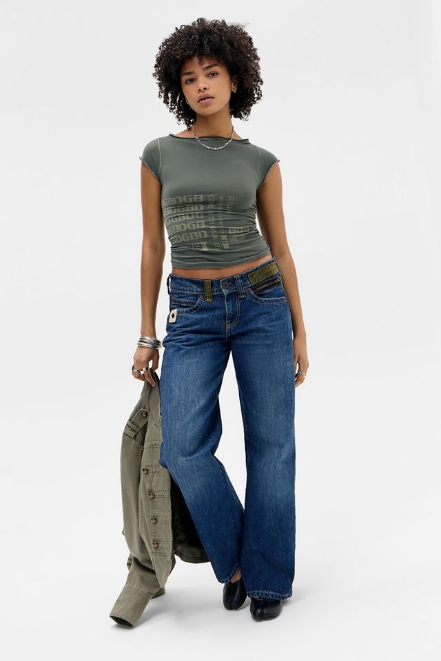 BDG Seamless Grunge Baby Tee #2