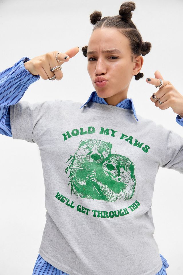 UO Hold My Paws Relaxed T-Shirt #4