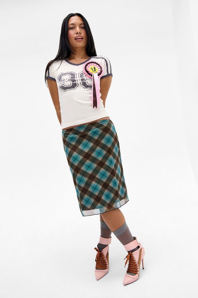 T-shirt de sport à encolure en V UO #4
