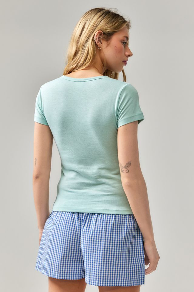 UO Cats Puff Print Baby T-Shirt | Urban Outfitters UK