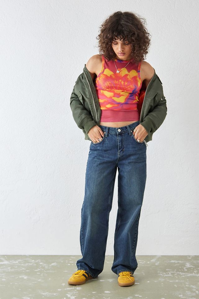 UO Orange Bloom Tank Top  #1