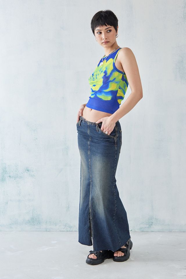 UO Green Bloom Tank Top #1