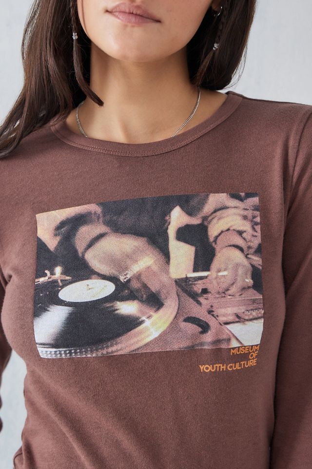 UO Museum Of Youth Culture Record Long-Sleeved Baby T-Shirt #1