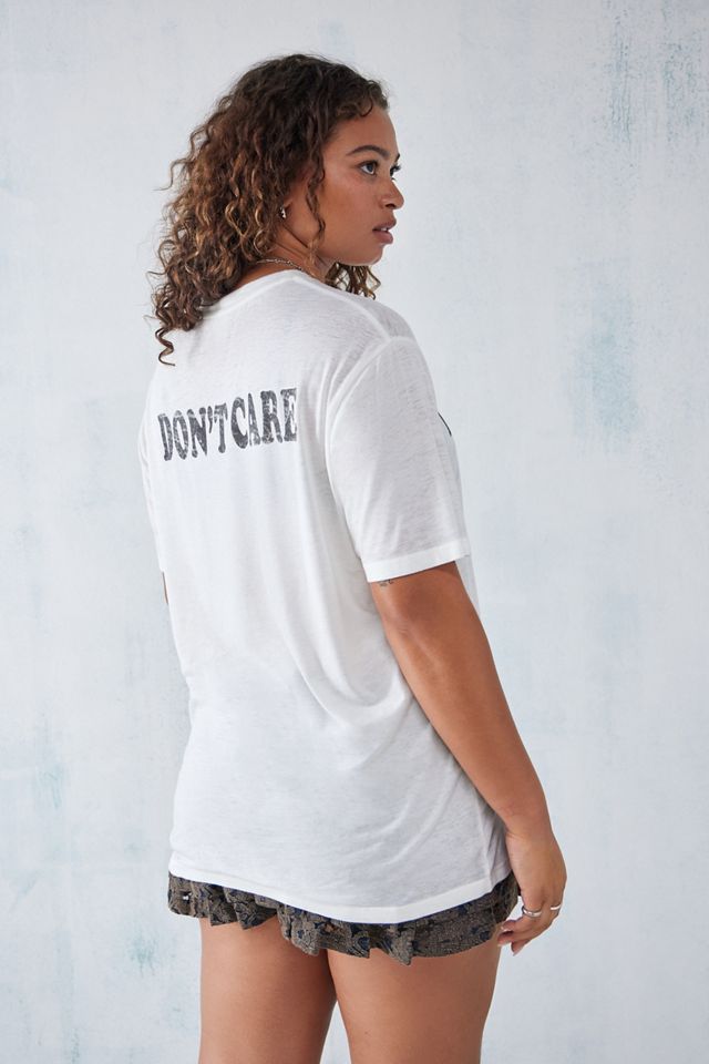 T-shirt boyfriend UO Don't Know Don't Care #3