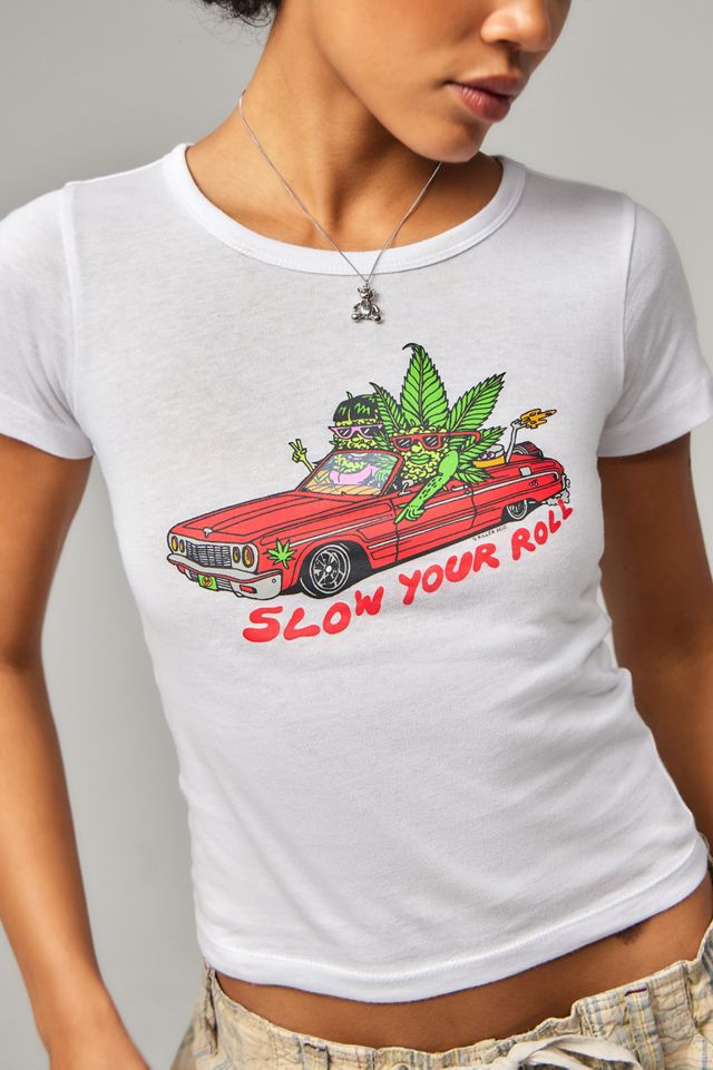 Camiseta UO Slow Your Roll Baby #1