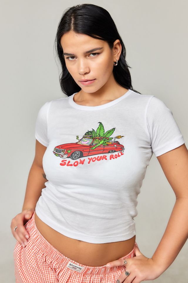 Camiseta UO Slow Your Roll Baby #4