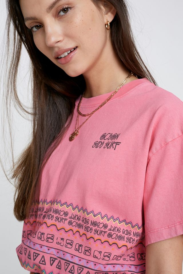 UO Surf Stripe Bubble Hem T-Shirt #1