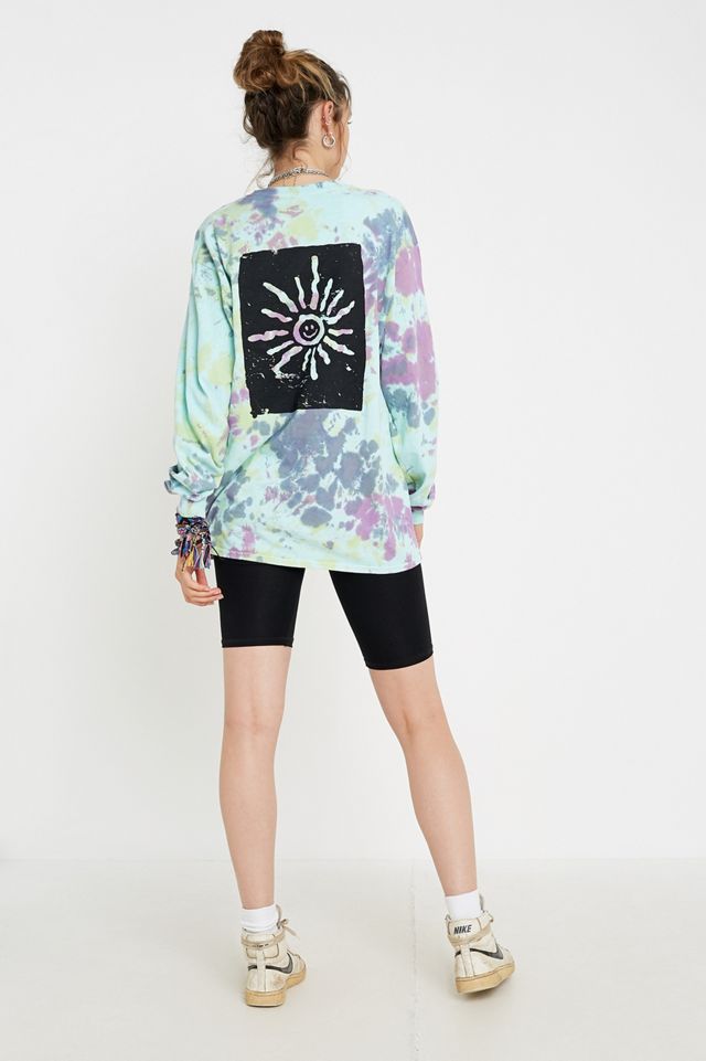 UO Sun Print Tie-Dye Long-Sleeve Skate T-Shirt #1